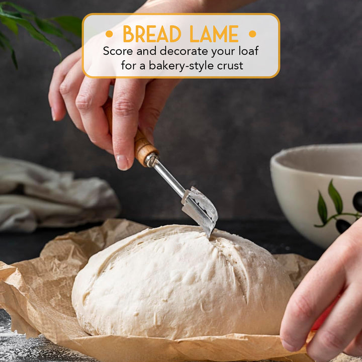 ULTIMATE BREAD MASTER KIT - PRE-SEASONED CAST IRON DUTCH OVEN