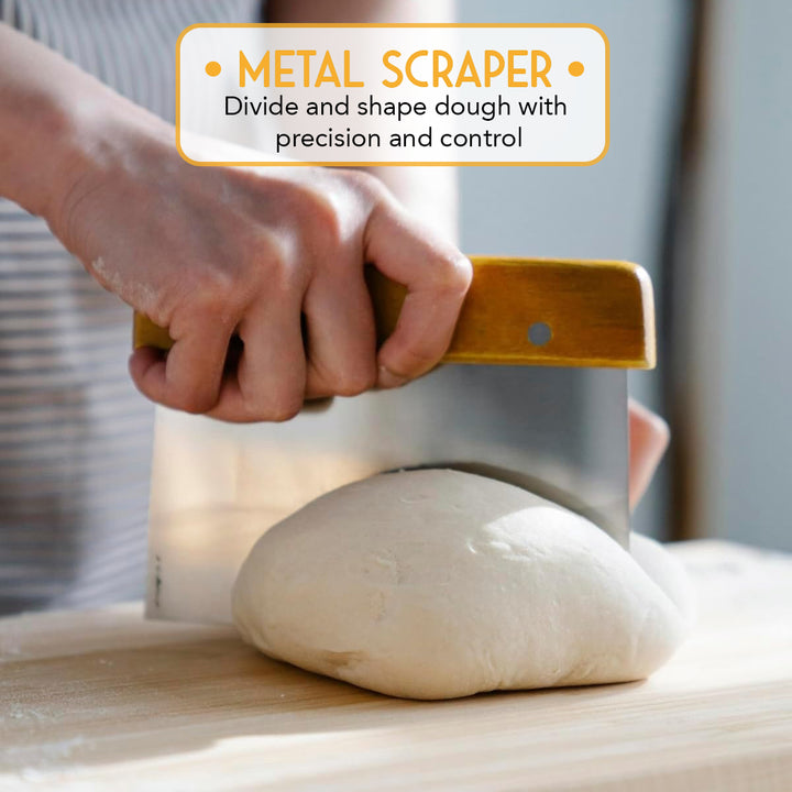 ULTIMATE BREAD MASTER KIT - PRE-SEASONED CAST IRON DUTCH OVEN